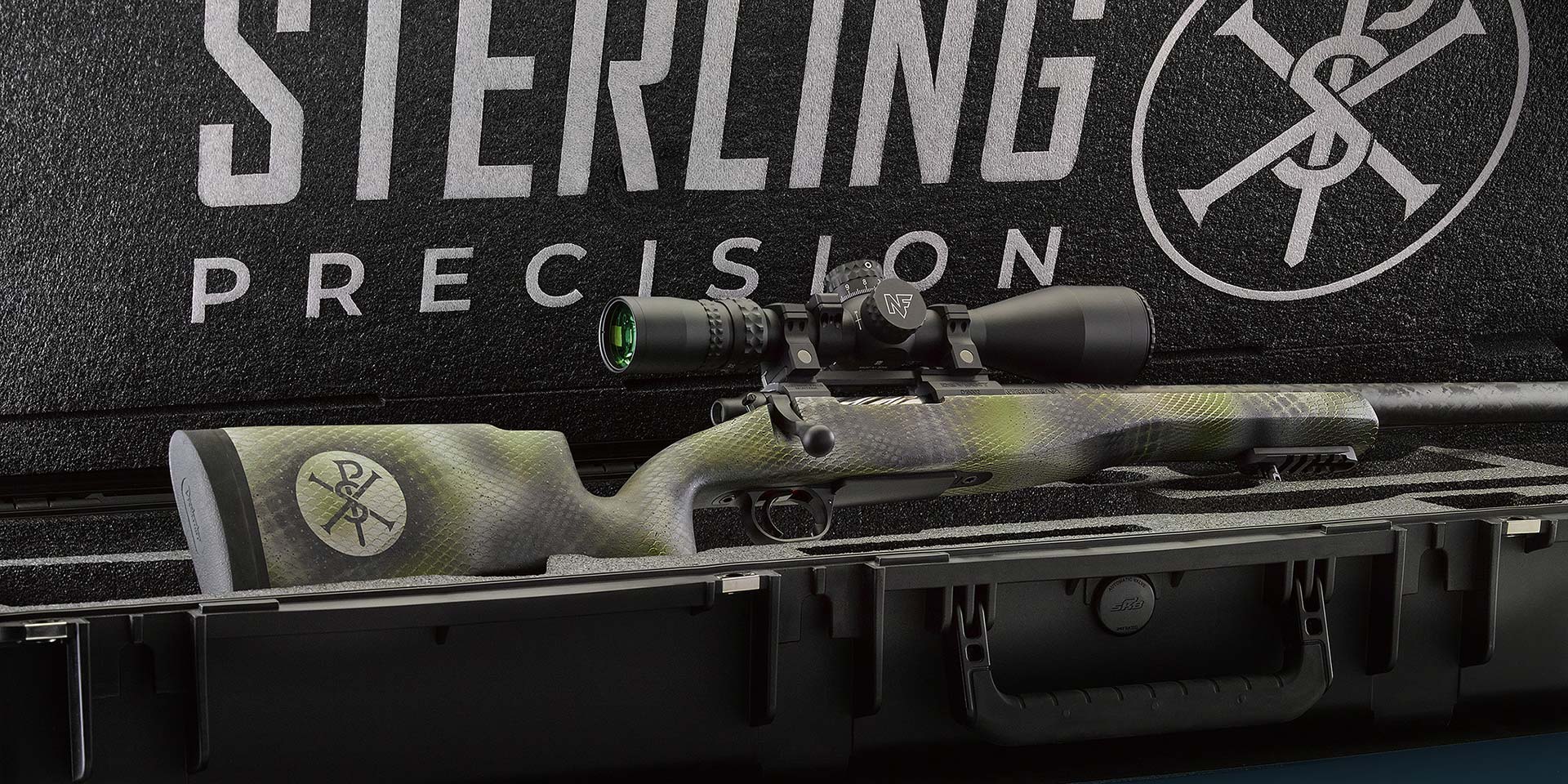 Custom Rifle product shot built by Sterling Precision